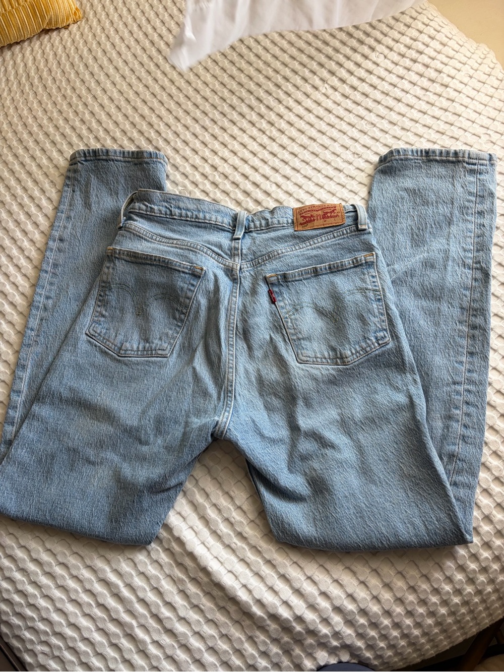 Levi's Light Blue Straight Jeans
